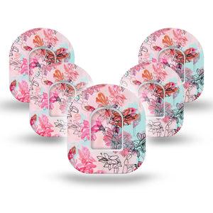 Blossoms Pod Tape 5-Pack with center stickers