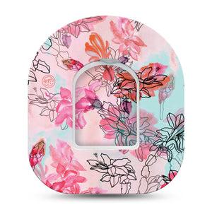 Blossoms Pod Tape with center sticker