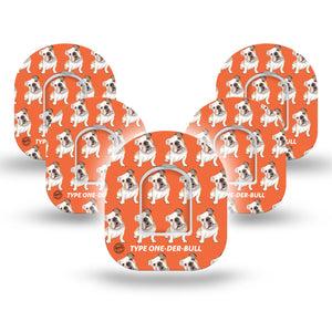 ExpressionMed Type One-Der-Bull Pod Tape 5-Pack with center stickers