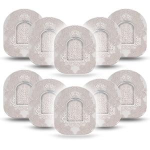 ExpressionMed Vintage Lace Pod 10-Pack Tapes and 10-Pack Stickers