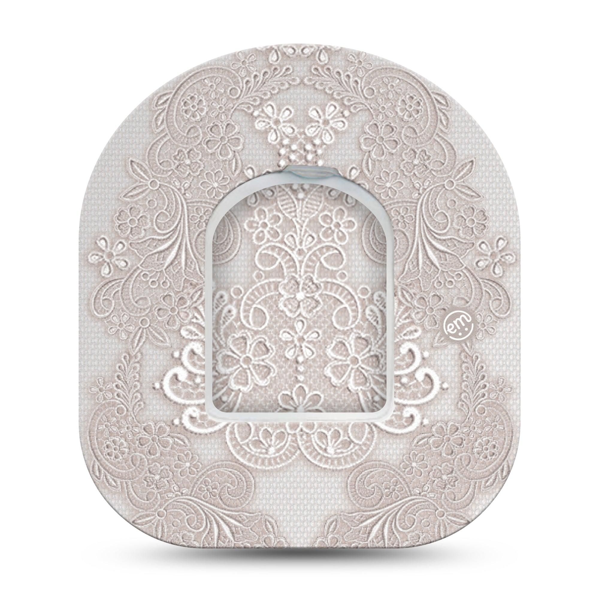 ExpressionMed Vintage Lace Pod Tape and Sticker