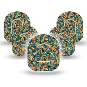 70's Vintage OmniPod Tape 5-Pack with center stickers