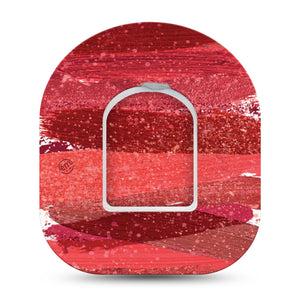 Brushed Glitter Pod Tape with center sticker