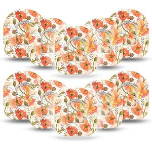 ExpressionMed Peachy Blooms Pod Tape 10-Pack Sticker and Tape