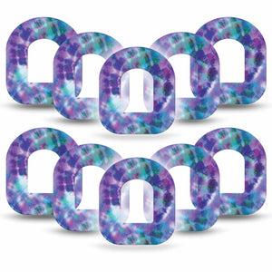 ExpressionMed Purple Tie Dye OmniPod Tape 10-Pack