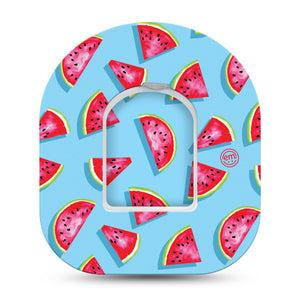 Watermelon Slices Pod Tape with center sticker
