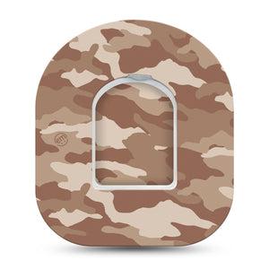 ExpressionMed Desert Camo Pod Tapes Single Sticker and Tape