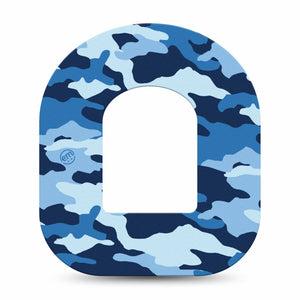 Blue Camo Pod Tape Single