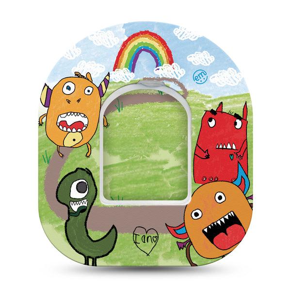 ExpressionMed Monsters Pod Tapes Single Sticker and Tape