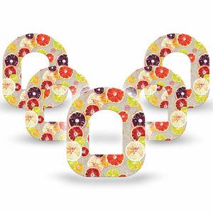 Citrus Slices OmniPod Tapes 5-Pack