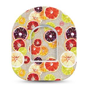 Citrus Slices OmniPod Tape Single Sticker and Tape