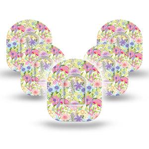 ExpressionMed Fantasy Florals Pod Tapes 5-Pack Tapes and 5-Pack Stickers
