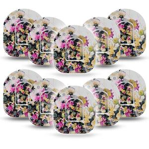 ExpressionMed Wild Blossoms Pod Tapes 10-Pack Stickers and 10-Pack Tapes