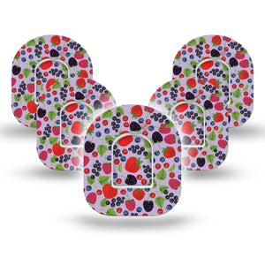 Wild Berries Pod Tape 5-Pack with center stickers