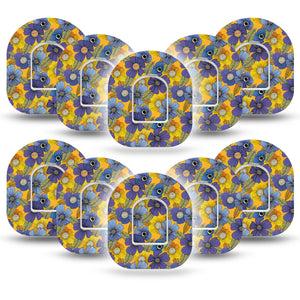 Charming Blooms Pod 10 Tapes with stickers