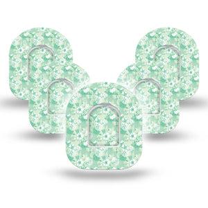Airy Florals Pod 5-Pack Tapes with center stickers