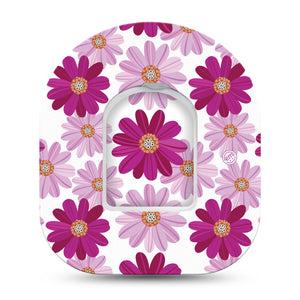 Brilliant Daisies Omnipod Insulin Pump Patch for girls Tape and Sticker