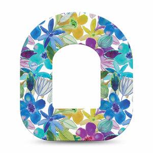 Watercolor Floral Omnipod Single Patch