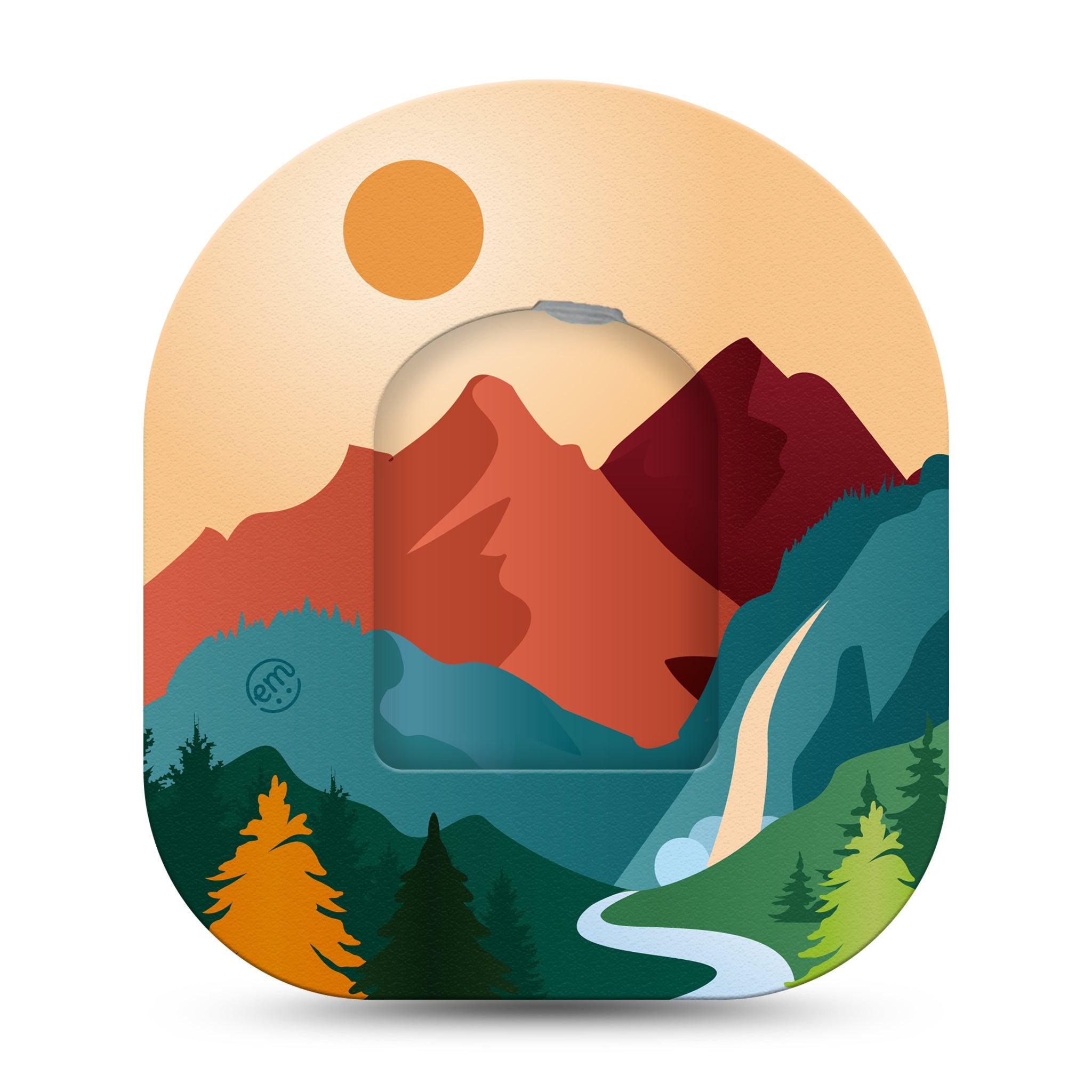Land Sticker ExpressionMed National Parks Pod Decorative Vinyl Sticker