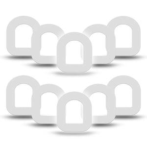 ExpressionMed White Pod Mini Tape 10-Pack, Standard Adhesive Tape Pump Design