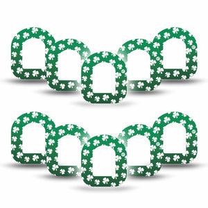ExpressionMed Shamrock Omnipod Mini Tape, 10-Pack Tape Fresh Clover, Adhesive Tape Pump Design