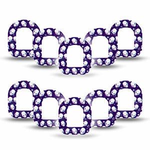 ExpressionMed Aliens Pod Mini Tape 10-Pack, Outer Space Creatures Adhesive Patch Pump Design