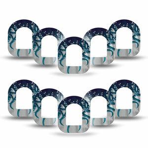 ExpressionMed Tentacles Omnipod Mini Tape, 10-Pack Tape Marine Life, Adhesive Tape Pump Design