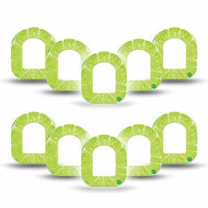 ExpressionMed Lime Pod Mini Tape 10-Pack, Citrus Splash Plaster Pump Design