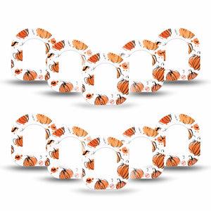 ExpressionMed Pumpkins Pod Mini Tape 10-Pack, Halloween Icons Adhesive Patch Pump Design