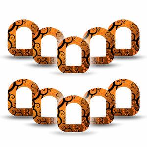 ExpressionMed Halloween Dreams Pod Mini Tape 10-Pack, Spooky Wishes Plaster Pump Design