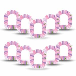 ExpressionMed Daisy Pod Mini Tape 10-Pack Tapes, Sunny Blossom Fixing Ring Tape Pump Design