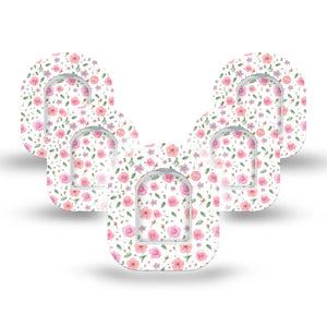 ExpressionMed Pastel Flowers Pod Tape 5-Pack Sticker and Tape
