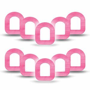 ExpressionMed Pink Horizon Pod Mini Tape 10-Pack, Blush Sunset Adhesive Tape Pump Design