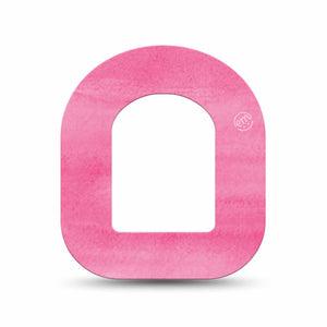 ExpressionMed Pink Horizon Pod Mini Tape Single, Pastel Skyline Adhesive Tape Pump Design