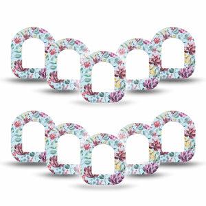 ExpressionMed Botanical Blooms Pod Mini Tape 10-Pack, Garden Glory Patch Pump Design