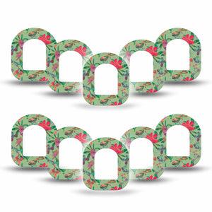 ExpressionMed Garden Butterflies Pod Mini Tape 10-Pack, Winged Wonders Plaster Pump Design