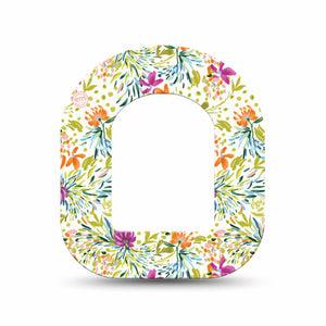 ExpressionMed Summer Greenery Pod Mini Tape Single, Lush Foliage Fixing Ring Patch Pump Design