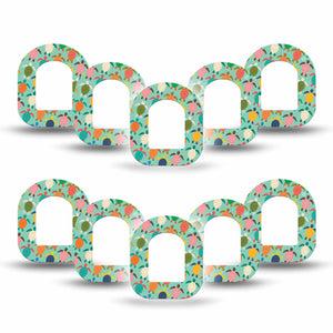 ExpressionMed Sea Turtles Omnipod Mini Tape, 10-Pack Tape Bale Of Turtles Inspired, Adhesive Patch Pump Design