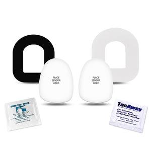 ExpressionMed ExpressionMed Starter Variety Pack Omnipod Tape 4-Pack Tape and 4-Pack Sticker Variety Basics Variety, Adhesive Patch Pump Design