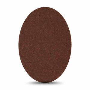 Medtronic Enlite / Guardian ExpressionMed Skin Tone 02 - Chocolate Universal Oval Tape