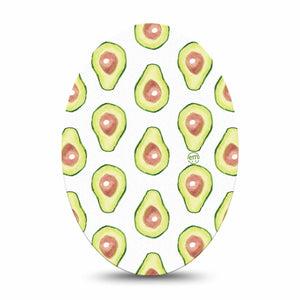 Medtronic Enlite / Guardian ExpressionMed Toastless Avocado Universal Oval Tape