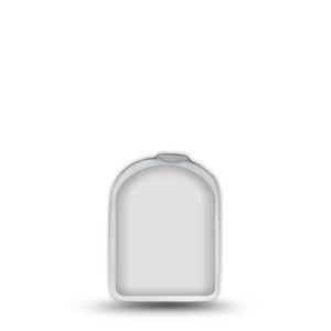 ExpressionMed White Omnipod Surface Center Sticker, Single Sticker Decoration Pump Design