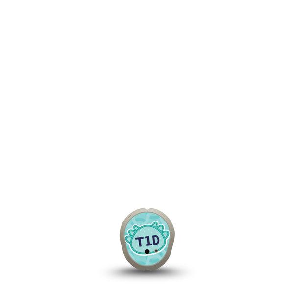 ExpressionMed Betes - Diabetic Supply Co. Partnership Dexcom G7 Sticker Single T1D Stuffed Animal, Continuous Glucose Monitor Adhesive Sticker Design, Dexcom Stelo Glucose Biosensor System