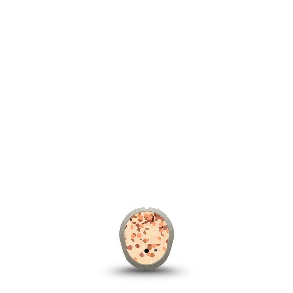 Champagne Shimmer Dexcom G7 Transmitter Sticker, Single Sticker Only, Bursting Gold Champagne Sparkles Inspired Vinyl Transmitter Sticker CGM Dexcom G7 Design, Dexcom Stelo Glucose Biosensor System