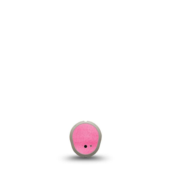 ExpressionMed Pink Horizon Dexcom G7 Transmitter Sticker, Single, Pink Canvas Inspired, Adhesive Sticker Design, Dexcom Stelo Glucose Biosensor System