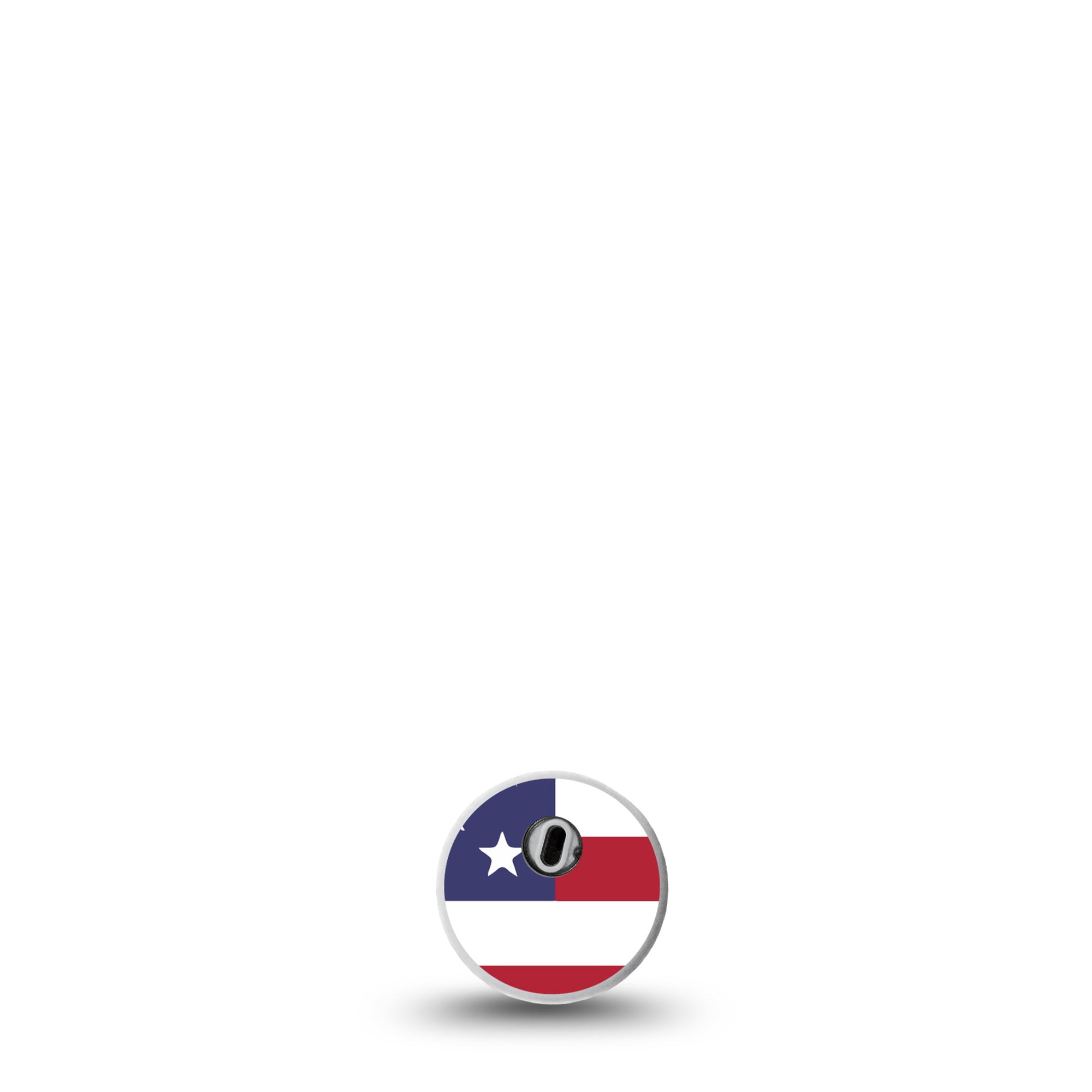 U.S. Flag Libre 3 Transmitter Sticker, Single, Country Flag Inspired, Adhesive Sticker Design