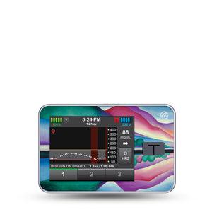 ExpressionMed Lake George Reflection T-Slim Pump Sticker, Single, Lake Summe Trip T-Slim Pump Vinyl Sticker