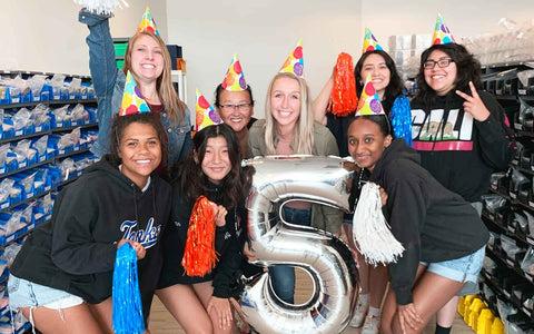 ExpressionMed team 5th birthday cgm tape jobs hiring