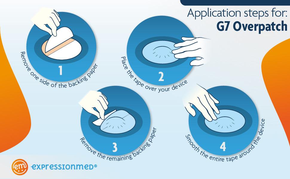 ExpressionMed Dexcom G7 OverPatch Application Guide