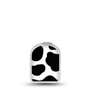 ExpressionMed Cow Print Omnipod Surface Center Sticker Single Sticker Packcute cow print fixing ring design Vinyl Decoration Pump Design